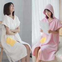 Toalla De Baño De Velours Coral Con Gorro Y Diseño De Ananas Absorbente Y Gruesa Toalla De Playa Para Spa Y Sauna - details 9
