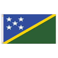 Bandera De Los Solomon Islands 90x150 CM Para Decoración Fabricada En Poliéster Estilo Colgante Marca FLAGLINK - details 0