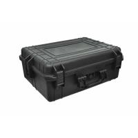 vidaXL Maletín rígido de transporte negro con espuma 35 litros - details 1