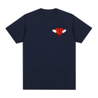 Camiseta Hip Hop Corazón Kanye West Vintage Algodón Para Hombres Y Mujeres Camiseta Casual De Cuatro Estaciones - details 10