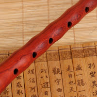 Suona De Alta Calidad Instrumento Musical Folclórico Chino Flauta G D F Color Rojo Diseño De Agujeros Abiertos - details 8