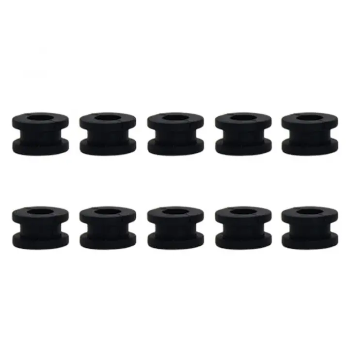 Juego De 10 Piezas De Ganchos De Goma Para Carrocería De Motocicleta Compatible Con Honda CBR 954 929 600 1000 Kit De Ganchos De Goma Para Motocicleta - 1
