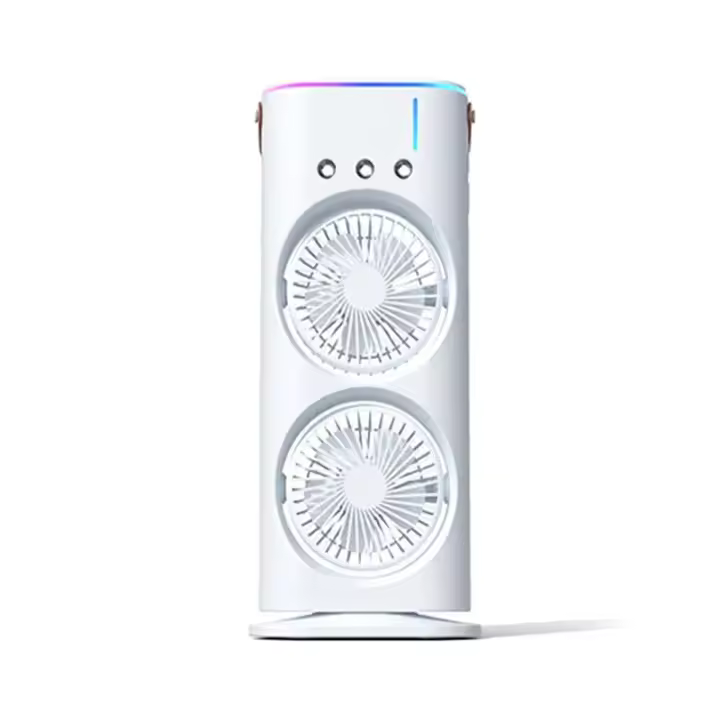 Ventilador Nebulizador Portátil Doble Extremo LED - 1