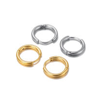 Aros De Oído De Acero Inoxidable 6pcs Para Mujeres Y Hombres Joyería De Moda Punca Hiphop Enchufes De Oído Color Oro Platinado - details 0