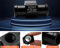 Koso Tachímetro Para Motocicletas Con Pantalla LED Digital 4 En 1 RPM Temperatura Voltaje Tiempo Medidor Mini Para Motorcycles - details 3