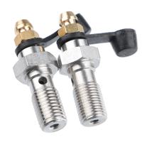 Tornillo De Derrame De Banjo Universal M10 X 1.25mm M10 X 1.0mm Para Freno De Motocicleta Acero Inoxidable 304 Piezas - details 0