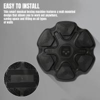 Máquina de entrenamiento de boxeo musical inteligente para niños y adultos, entrenador de Fitness,Máquina de boxeo de seis objetivos objetivo electrónico de pared, bolsa de arena colgante, 2 pares de guantes,Detección inteligente, emparejamiento Bluetooth - details 5