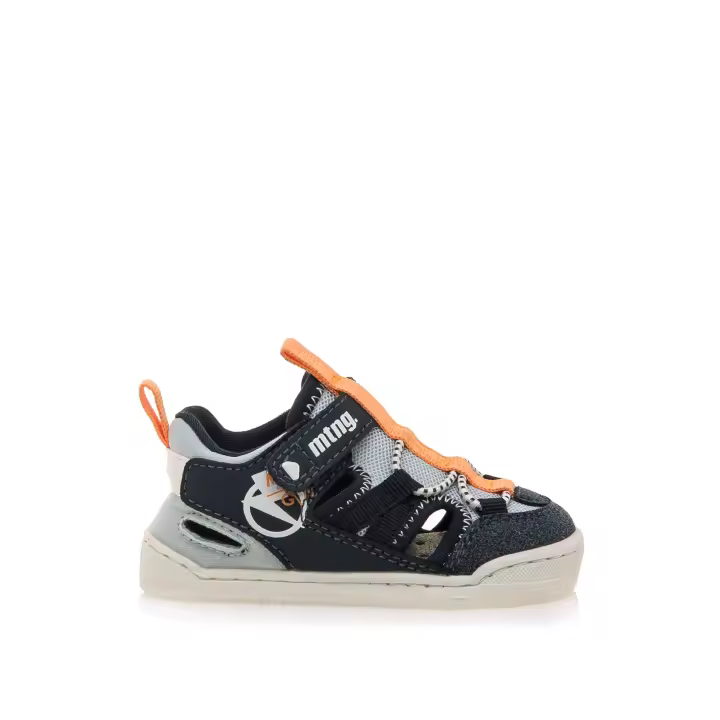 SANDALIA RESPETUOSA MESH 1 AZUL CLARO/LOSFO MARINO MUSTANG FREE VEGANOS BAREFOOT - 1