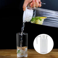 Botella De Acrylic Transparente Para Jugo Y Agua Fría Con Tapa Para Bar Y Hogar Juguete De Agua Fría Botella De Jugo - details 2