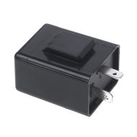 Relé De Flasher De Señal De Giradiscos DC 12V 48V 60V 2Pines Buzzer Indicador De Parpadeo Luz De Señal - details 12