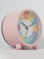 Reloj De Alarma Educativo Silencioso 3 Pulgadas Para Estudiantes Decoración De Dormitorio Y Escritorio Material Metálico - details 4
