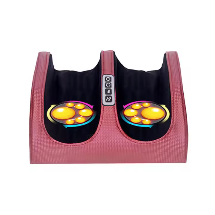 Masajeador De Pies Eléctrico Shiatsu Kneading Con Rodillos Calentados Alivio Del Dolor De Pierna Relajación Profunda De Los Muslos Máquina Vibradora Para La Salud - 1