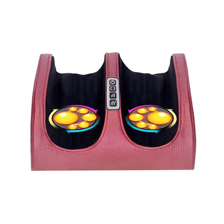 Masajeador De Pies Eléctrico Shiatsu Kneading Con Rodillos Calentados Alivio Del Dolor De Pierna Relajación Profunda De Los Muslos Máquina Vibradora Para La Salud - 1