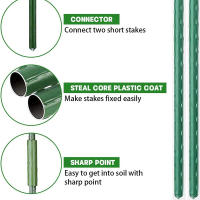 10 PCS Clip Plástico Universal Soporte Para Plantas Conector Fijo De 11 Mm Para Jardinería Y Pergolas Climáticas - details 3