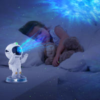 Proyector De Galaxia Y Astronauta Con Control Remoto Y Timer Proyector De Estrellas Para Decoración De Habitaciones De Niños Y Adultos Forma Rectangular Fuente De Luz Incandescente - details 4