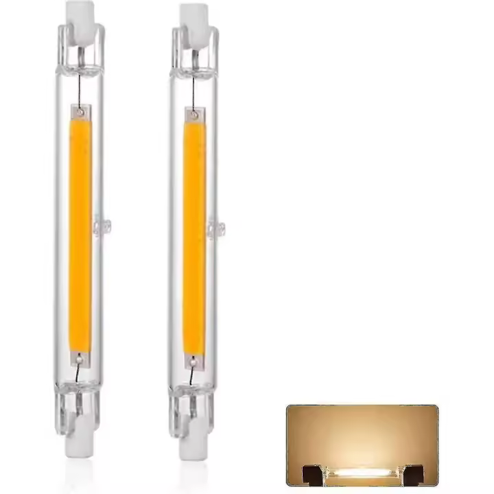 R7s llevó el bulbo 118M 30W Dimmable, blanco caliente 3000K 3000lm, Linear substituye la lámpara del halógeno de J118 300W, 360 - 1