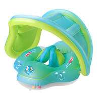 Anillo de natación para bebé Swimbobo, inflable, de PVC grueso, con protección solar para las axilas. - details 2