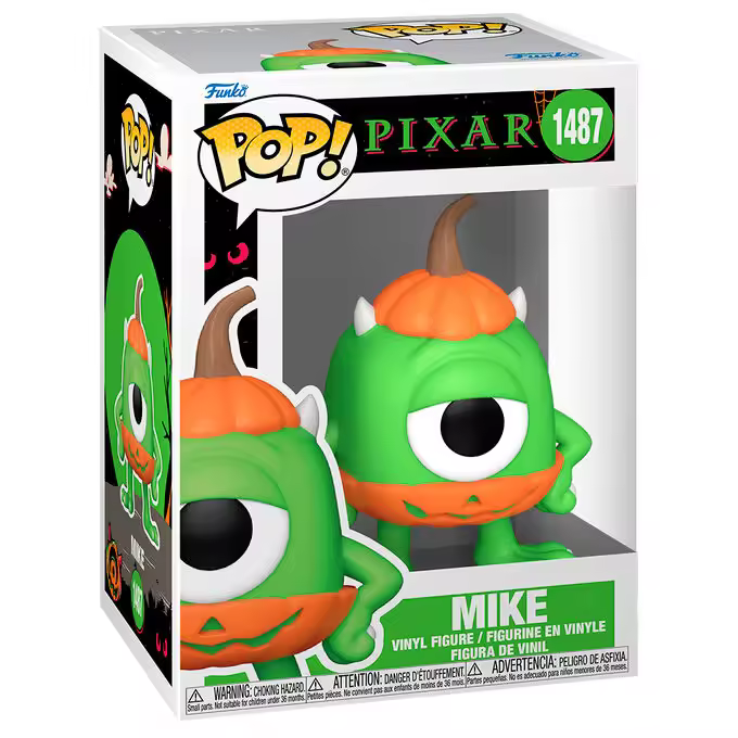 Figura Pop Disney Pixar Mike Wazowski-Figura de Vinilo Coleccionable - Idea de Regalo- Mercancia Oficial - Juguetes para Niños y Adultos - Movies Fans - Muñeco para Coleccionistas y Exposición - 1