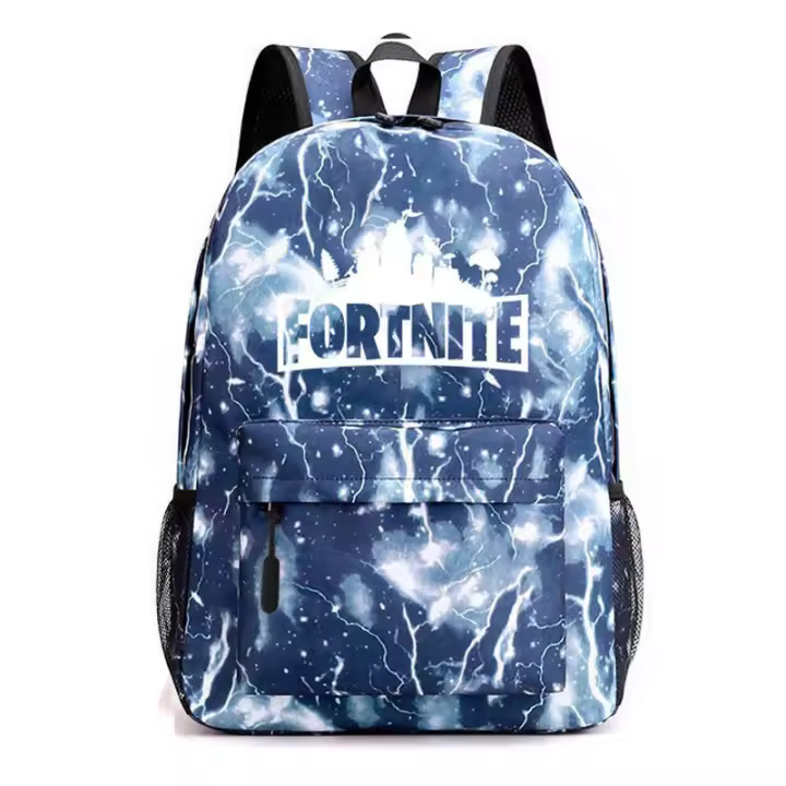 Bolsa de hombre Caja de Libro Estudiantes masculinos y femeninos transferencia de calor de gran capacidad mochila de los niños de dibujos animados C - 1