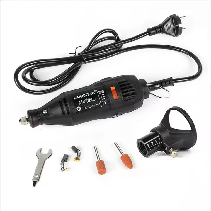 Mini Taladro Eléctrico 130W Con Localizador De Posición Herramienta De Grabado Y Engranaje DREMEL Estilo Con Enchufe EU/US Para DIY En El Hogar - 1