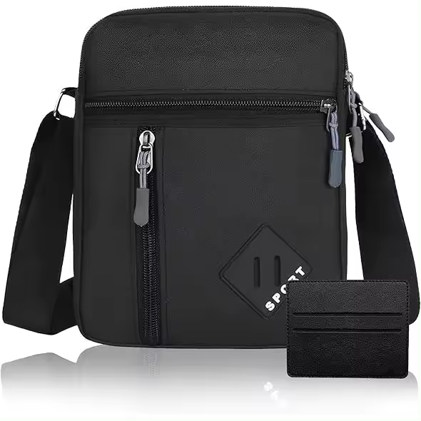 Bolso Hombre Bolso Bandolera Casual with Bolsitos Y Cremallera Urban Bolso Bandolera Hombre - Bolsos Hombre - 1