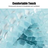 Cojín De Asiento De Coche Verano Antigolpes Universal Con Gel De Hielo Y Diseño De Panal Alivio De Presión Para Coches Cojín Respirable Y Ventilado Para Calor - details 5