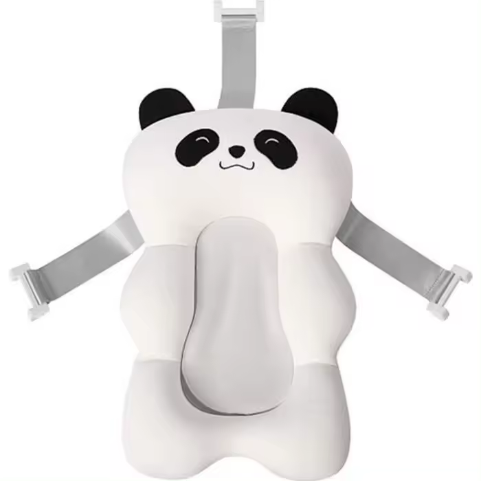 Protector de baño para Bebe, alfrilla de baño antideslizante para Bebe, reductor de baño, alblilla Floating para baño con saco de aire para Bebe - 1