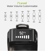 Cafetera de Cápsulas HiBREW H1B 6 en 1, Tanque de Agua de 600 ml, Extracción a 19 Bares de Presión, Modo Frío/Caliente, Indicador LED, para Cápsulas Kcup*/Nes*/DG*/Polvo de Espresso, Negro - details 0