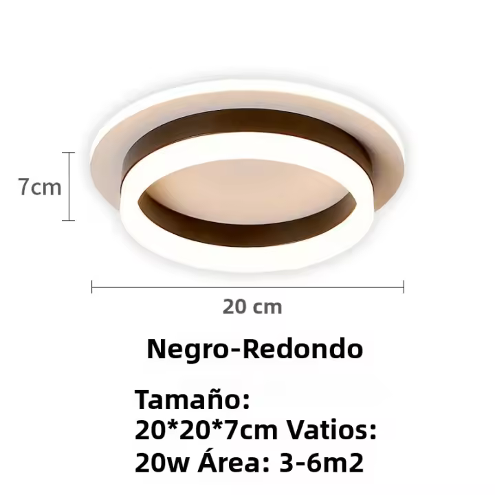 Modern LED Chandelier Iluminación Interior Para Pasillo Sala De Estar Luz De Techo De Acrílico Montaje En Superficie Luz Dimmable Decoración De Hogar - 1