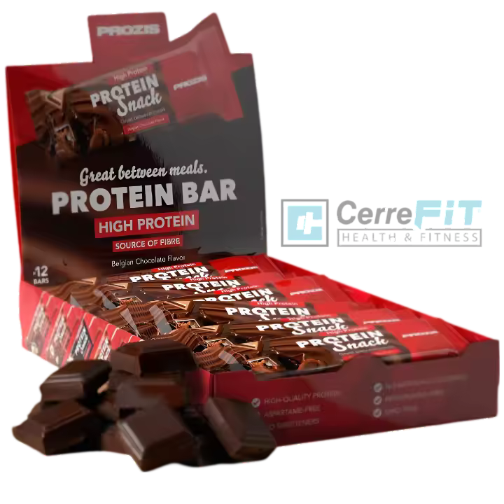 12X PROTEIN SNACK (12X30G) - Prozis  Bajas en azúcares  Alta en proteína  Deliciosos sabores  Nutritiva - 1