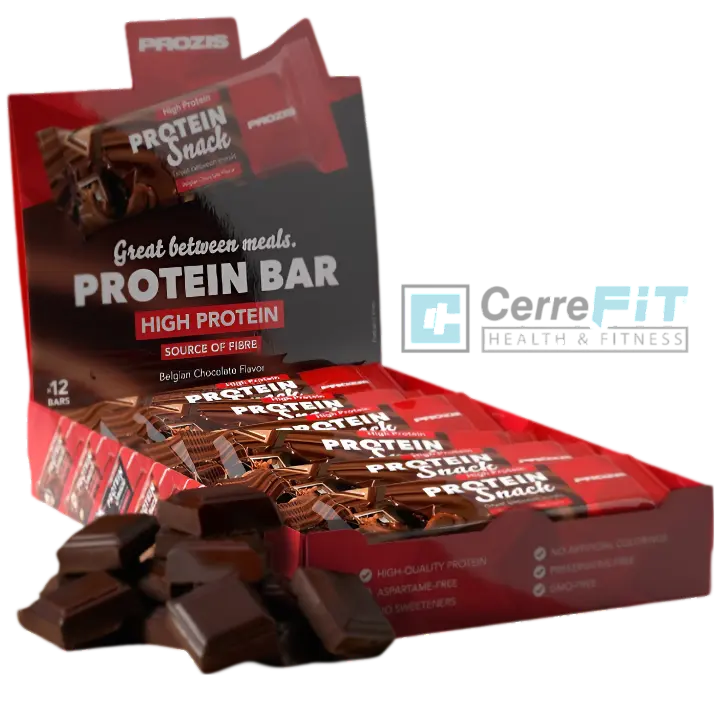 12X PROTEIN SNACK (12X30G) - Prozis  Bajas en azúcares  Alta en proteína  Deliciosos sabores  Nutritiva - 1