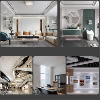 Spot De Techo Recubierto Redondo LED De Alta Brillo 220V 5W 9W 12W 15W 18W Para Comercio Y Habitación Interior Luz Bajo Techo Ajustable Sin Dimmer Material Aluminio - details 3