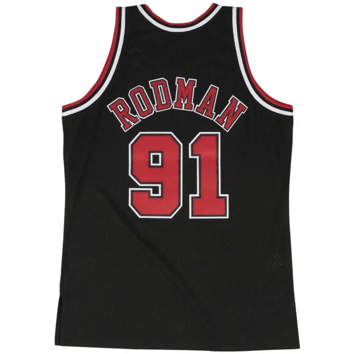 Camiseta de Baloncesto Mitchell & Ness  para hombre en color negro - 1
