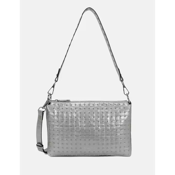 BINNARI Bolso Bandolera BINNARI Mujer Acero  (Mod: 20572) - 1