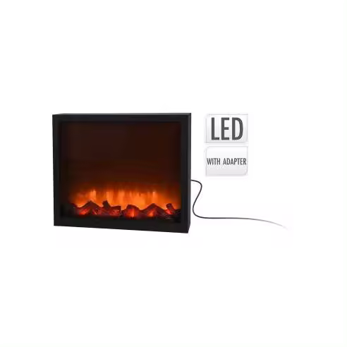 Edm Chimenea de Led 41x10x25cm - Iluminación LED - Diseño Moderno - 1