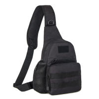 Bolsa De Hombro Táctica Al Aire Libre Para Hombres Y Mujeres Bolsa De Pecho Para Deportes Y Viajes Caza Camping Pesca Molle - details 6
