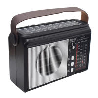 Radio Portátil Con Panel Solar FM AM SW Luz LED USB Tarjeta TF Altavoz Radio De Bolsillo Recargable Bluetooth No WIFI - details 6