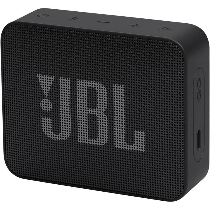 JBL GO Essential, Altavoz Bluetooth, 3.1W RMS, 5H, Resistente al Agua IP67, Negro, Azul