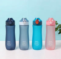 Botella de agua portátil deportiva 600ML SANDA a prueba de fugas,ideal para gimnasio,Fitness,al aire libre. - details 1