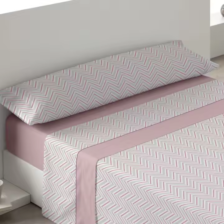 KYTZIAS - Juego de Sábanas Pirineo tacto Extrasuave. Juego de cama 3 Piezas Microfibra. Sábanas de Invierno. Ropa de cama lisa y suave. Estampados modernos para cama de 90, 105, 135 y 150 cm. Juego de Cama Caliente y Suave. Sábanas Pirineo. - 1