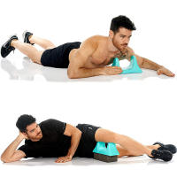 Herramienta De Masaje Para La Musculatura Profunda Y El Alivio Del Esfuerzo Muscular Negro Herramienta De Libro De Flexores De Cadera Y Espalda Para Gimnasio Deportes - details 2