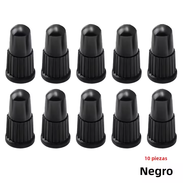 Tapa De Válvula Presta Negra Para Bicicleta Cubiertas De Polvo Para Neumáticos De Bicicleta MTB Mountain/Road Bike - 1