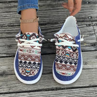 Zapatos De Caminar Para Mujer Primavera Otoño Nuevo Colorido Casual Cómodo Bocón Plataforma Gruesa Suela Tenis De Encaje Redondo - details 7