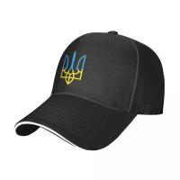 Gorro De Béisbol Estilo Hip Hop Con Bandera De Ucrania Triángulo Protección Solar Unisex Poliéster Ajustable Para Exterior - details 1