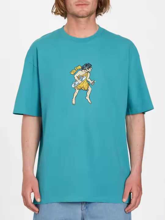 Camiseta Volcom Todd Bratrud 2 SS Temple Teal - 1