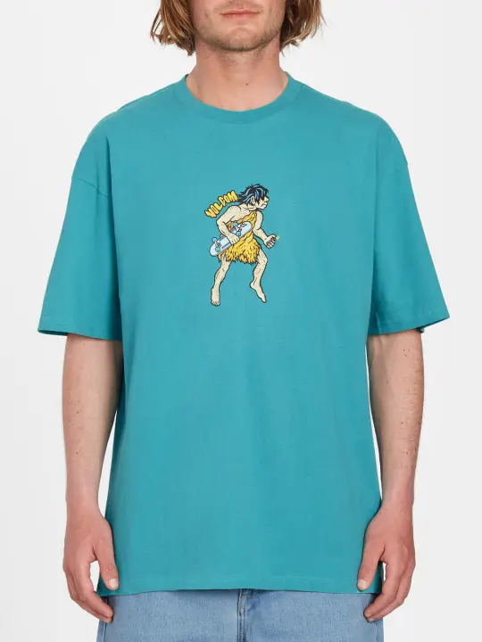 Camiseta Volcom Todd Bratrud 2 SS Temple Teal - 1