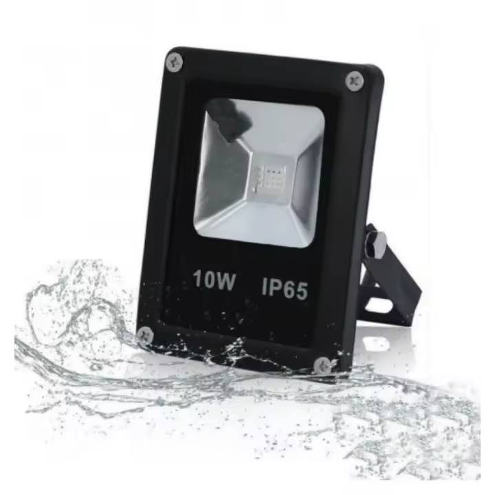 Coshano Foco proyector led RGB 10w Impermeable con mando 16 colores Exterior - 1