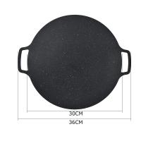 1pc Sartén De Barbacoa Con Asa Pánico De Piedra Médica Antideslizante Para Hornear Y Barbacoa Resistente Al Calor Para Camping - details 5