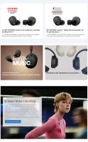 Sony WF-1000XM5 - Auriculares inalámbricos con Noise Cancelling, Bluetooth 5.3, hasta 24h de autonomía y Carga rápida, IPX4, compatibles con iOS y Android - details 0