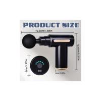 Gun de masaje Mini, Gun de masaje, Dispositivo de masaje muscular, Dispositivo de masaje portátil con 6 velocidades, Puerto de carga USB C Y 4 boquillas de masaje, pistola de masaje Ultra - details 0